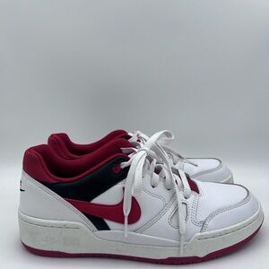 Mens Size 8.5 - Nike Full Force Low Mystic Red FB1362-102